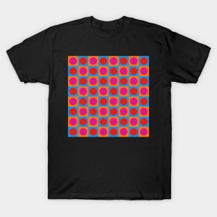 abstract minimalist geometrical modern op art design T-Shirt